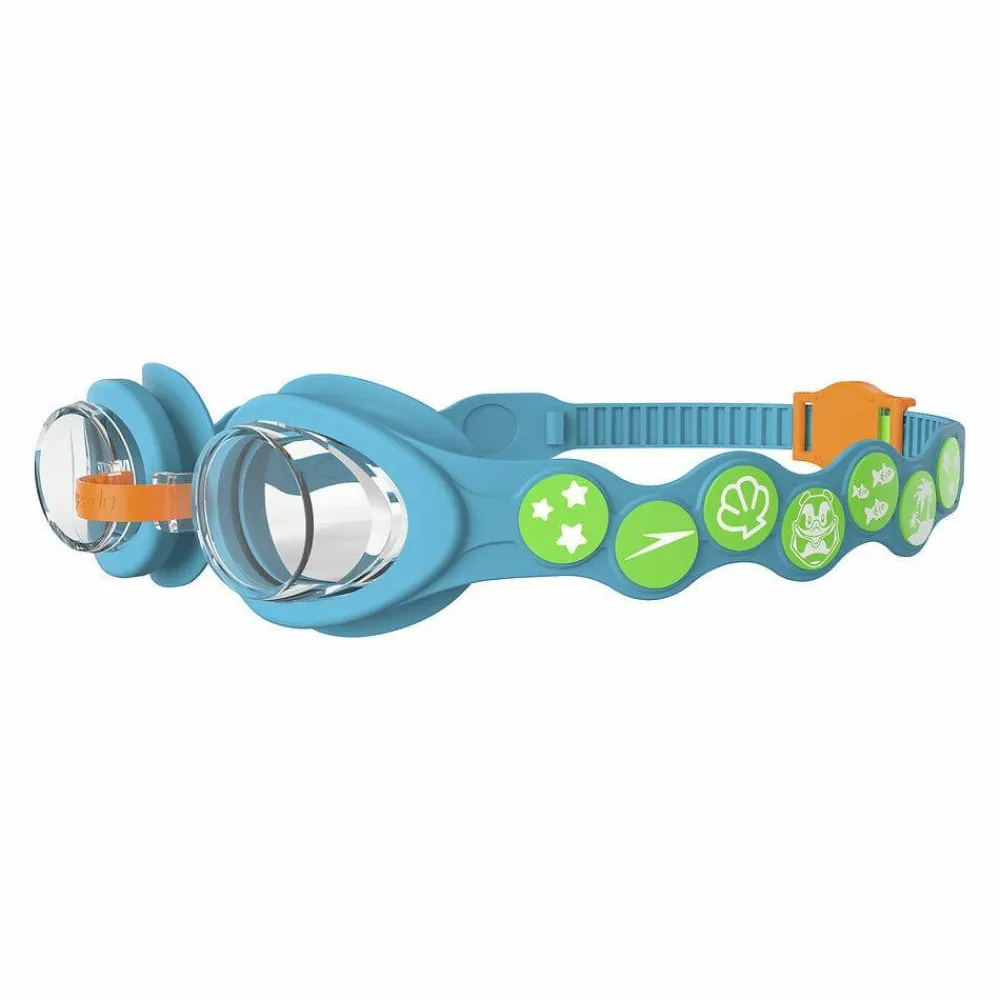 Discount Speedo Kids' Infant Spot Goggle Blue/Green