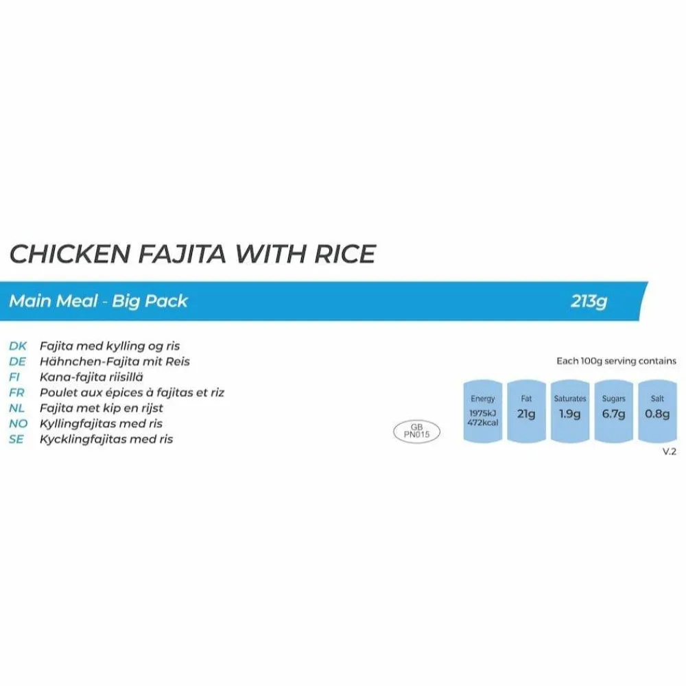 Sale Summit to Eat Chicken Fajita With Rice - Big Pack Nocolour