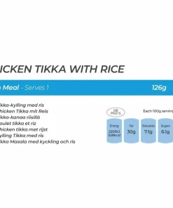 Discount Summit to Eat Chicken Tikka with Rice Nocolour 1-SERVE