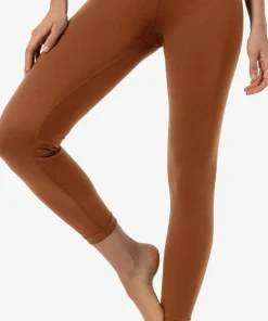 New super.natural Women's Arabesque Tights Horn Brown/Copper