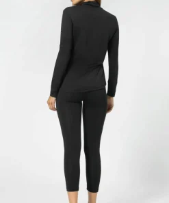 super.natural Women's Tundra175 Tight 3/4 Jet Black