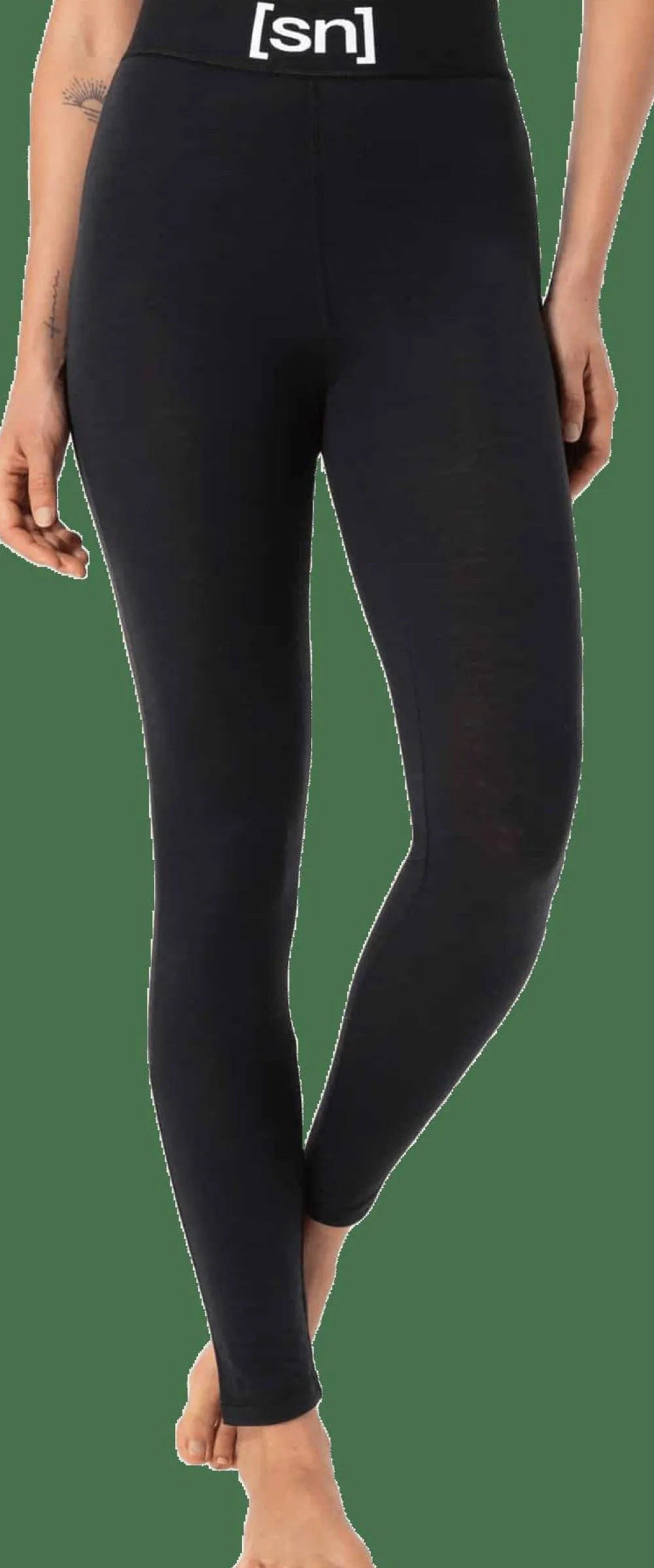 New super.natural Women's Tundra175 Tight Jet Black