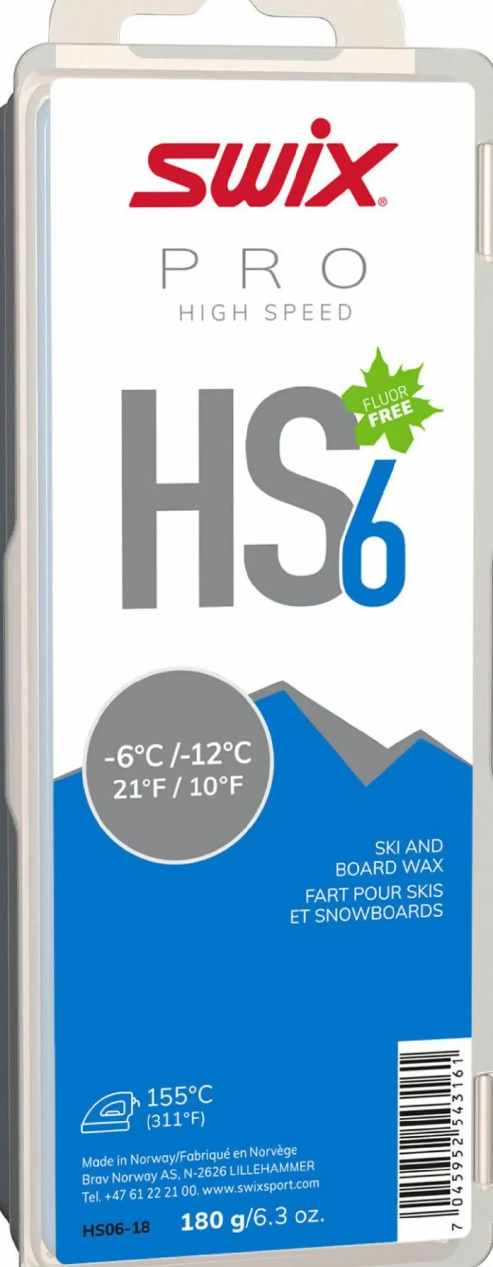 Online Swix HS6 Blue, -6°C/-12°C, 180g Nocolour