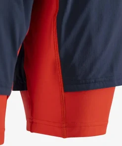 New Swix Men's Pace Hybrid Shorts Dark Navy/Lava Dark Navy / Lava