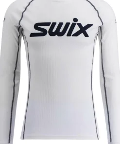 Hot Swix Men's RaceX Classic Long Sleeve Bright White/ Dark Navy