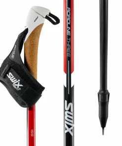 Sale Swix Roadline 3 Pole Red/Black NoColor