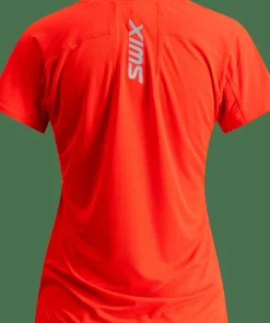 New Swix Women's Position Tee Fiery Red