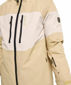 Sale Tenson Men's Kiroro Ski Jacket Beige