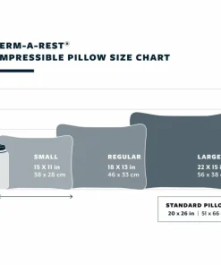 Hot Therm-a-Rest Comp Pillow Cinch Medium Woodland