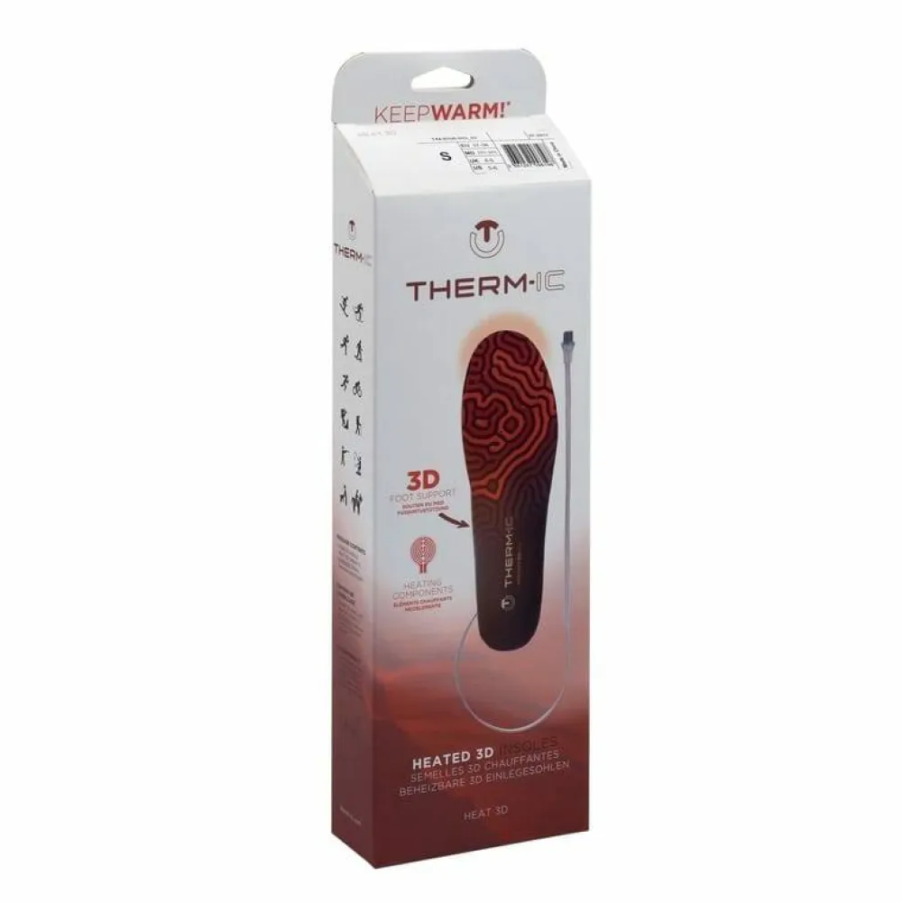 Sale Therm-ic Insole Heat 3D Black