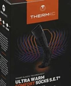Clearance Therm-ic Ultra Warm Comfort Sock S.E.T. Black/Grey Sort/Grå