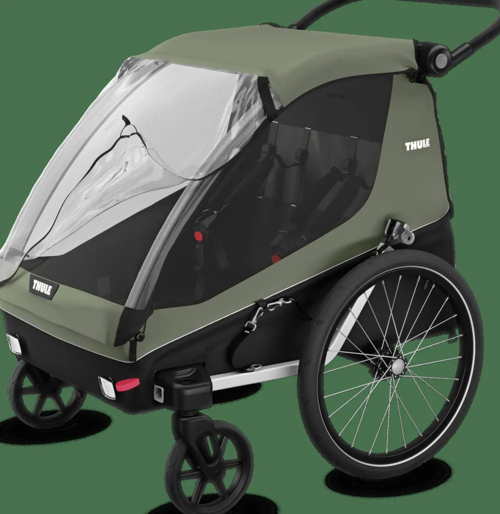Hot Thule Courier Vintage Green