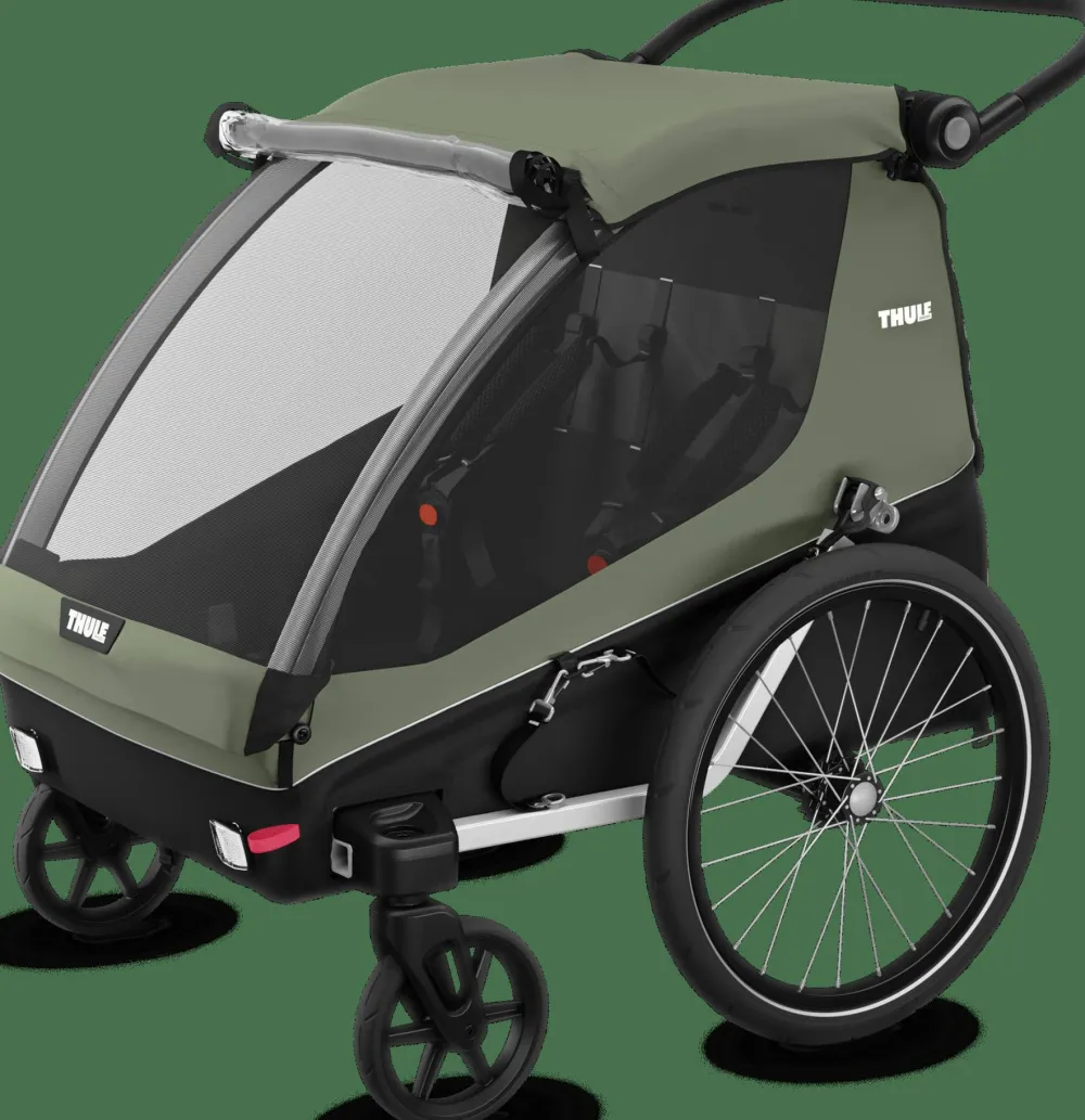 Hot Thule Courier Vintage Green