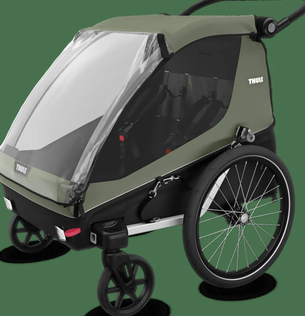 Hot Thule Courier Vintage Green