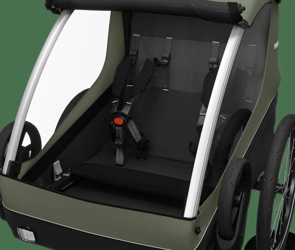 Hot Thule Courier Vintage Green
