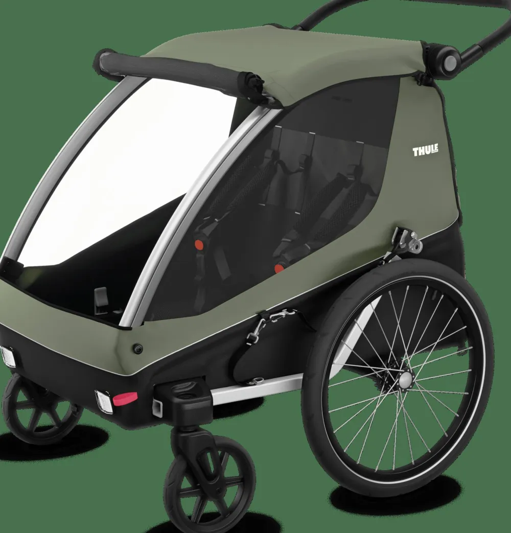 Hot Thule Courier Vintage Green
