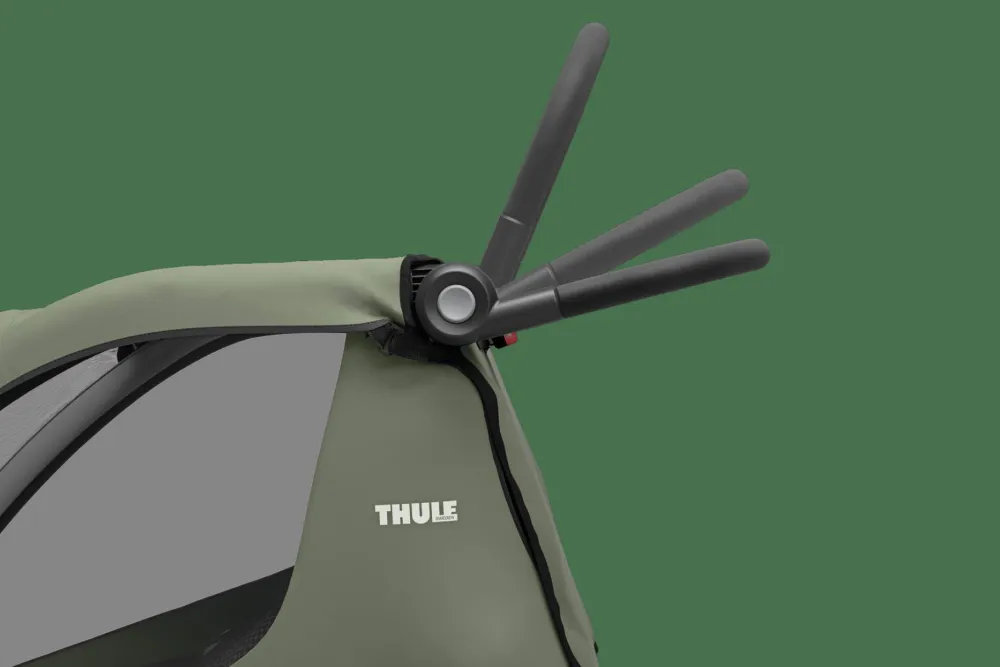Hot Thule Courier Vintage Green