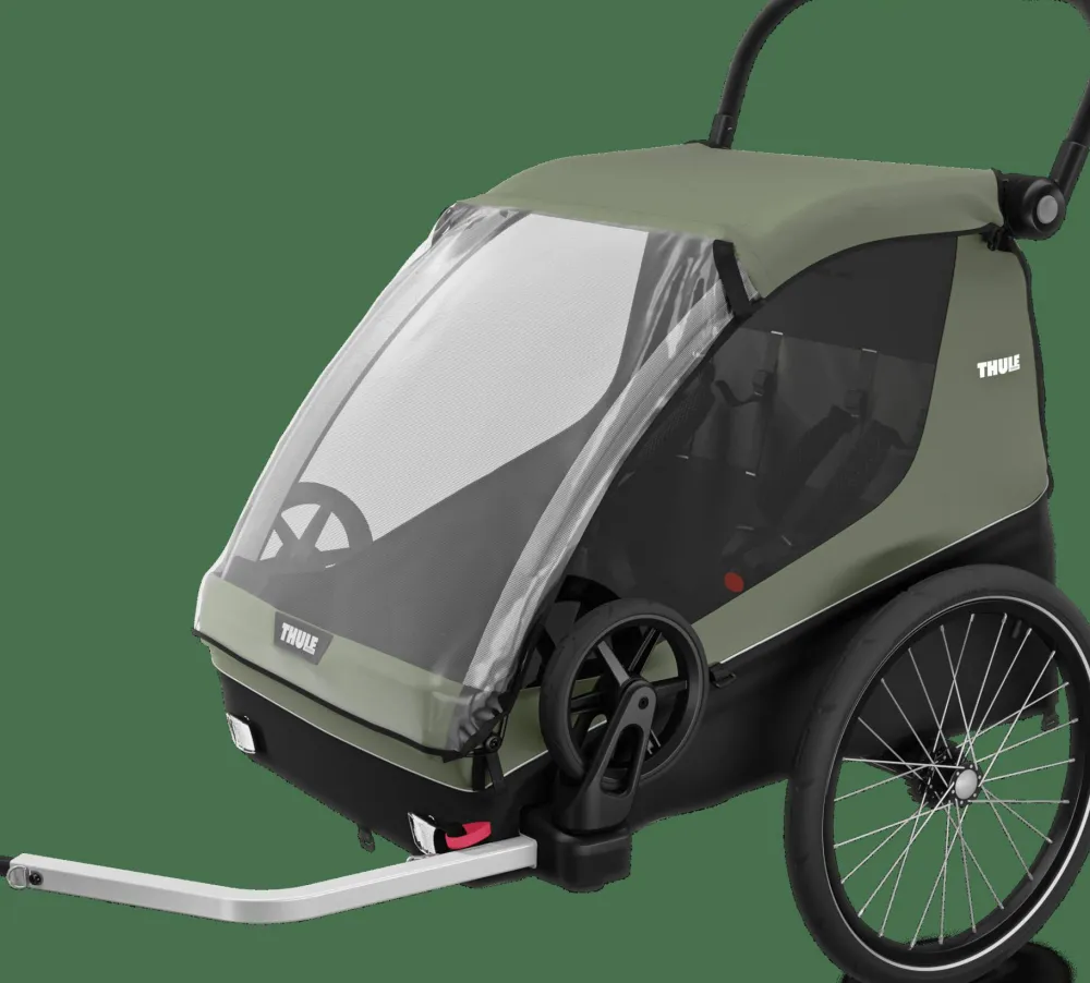 Hot Thule Courier Vintage Green