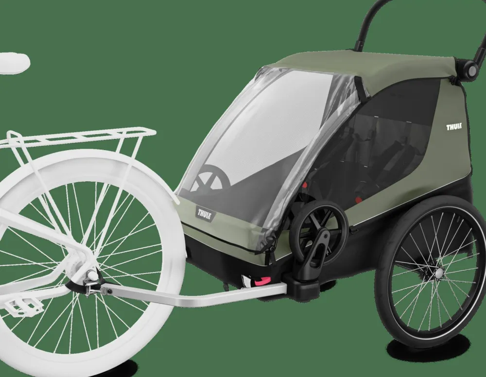 Hot Thule Courier Vintage Green