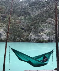 Clearance Ticket to the Moon Lightest Pro Hammock Recycled Nylon Forest Green