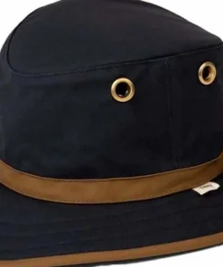 New Tilley TWC7 Outback Waxed Cotton Navy/Tan