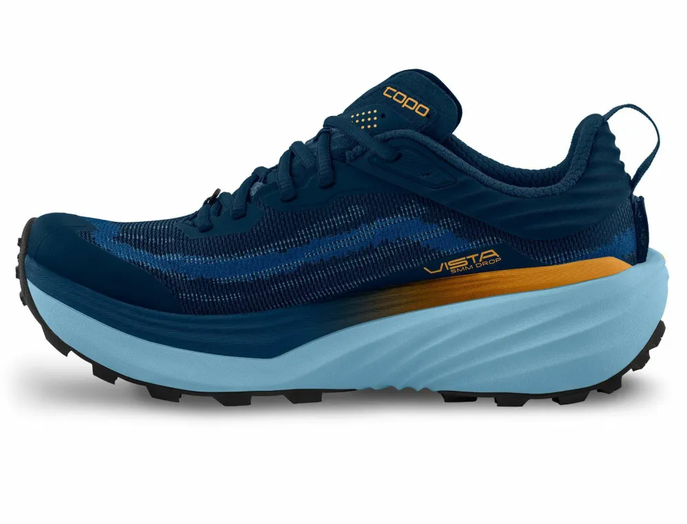 Outlet Topo Athletic Men's Vista Navy/Orange