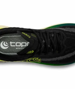 Discount Topo Athletic Men's Vista Black/Lime