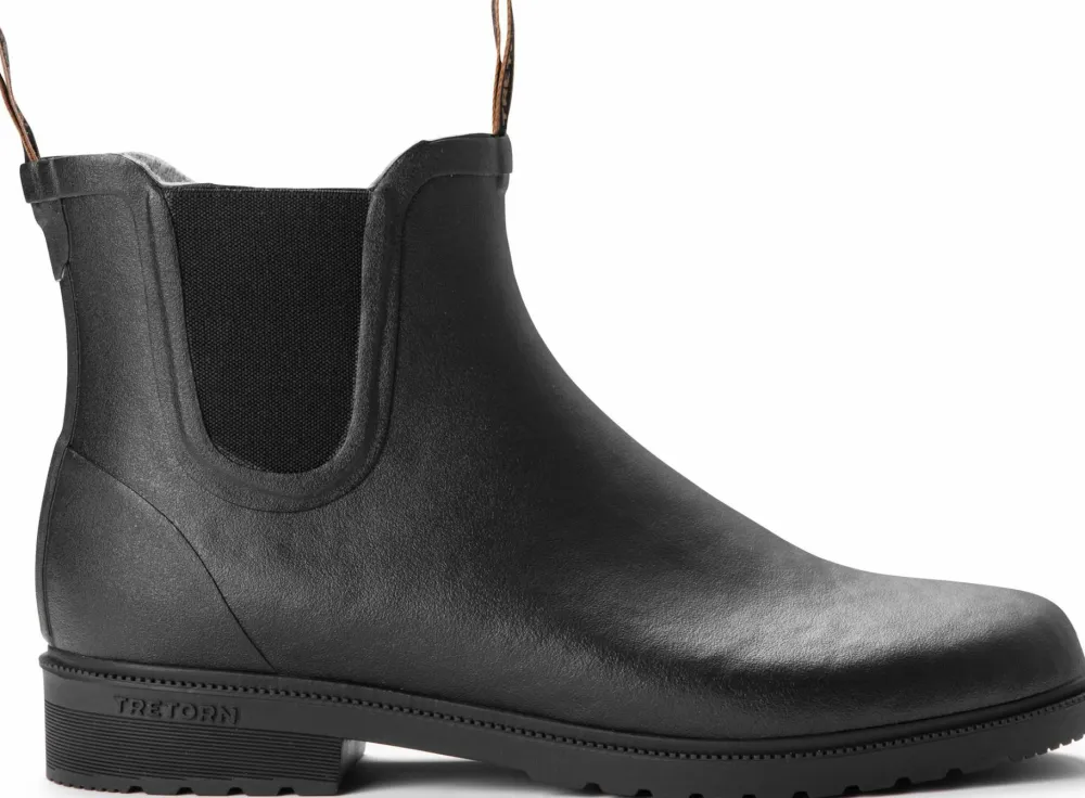 New Tretorn Unisex Chelsea Classic Wool Black