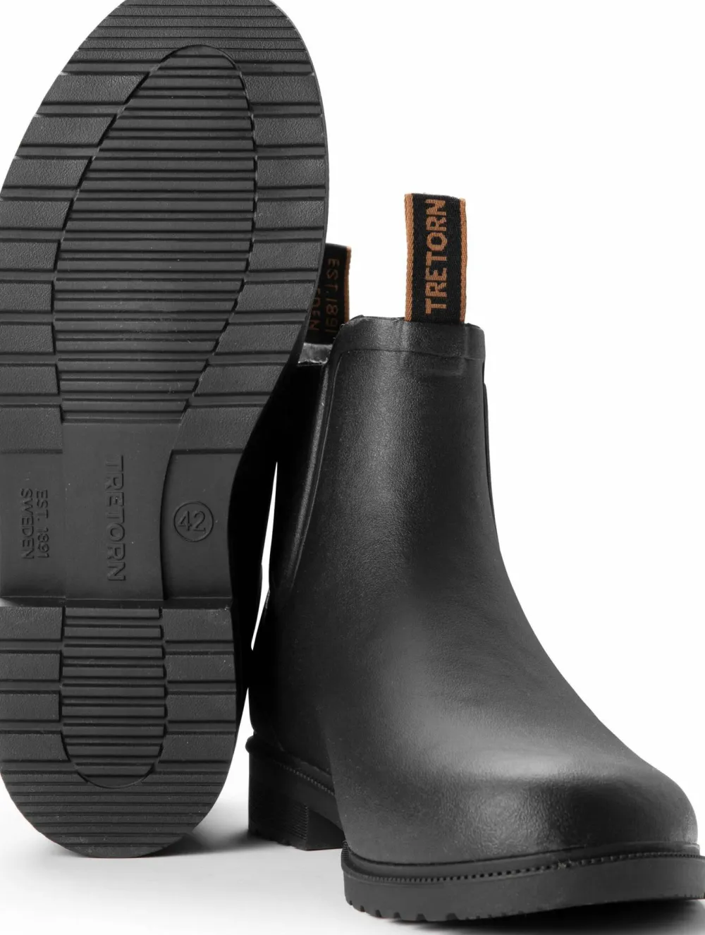New Tretorn Unisex Chelsea Classic Wool Black