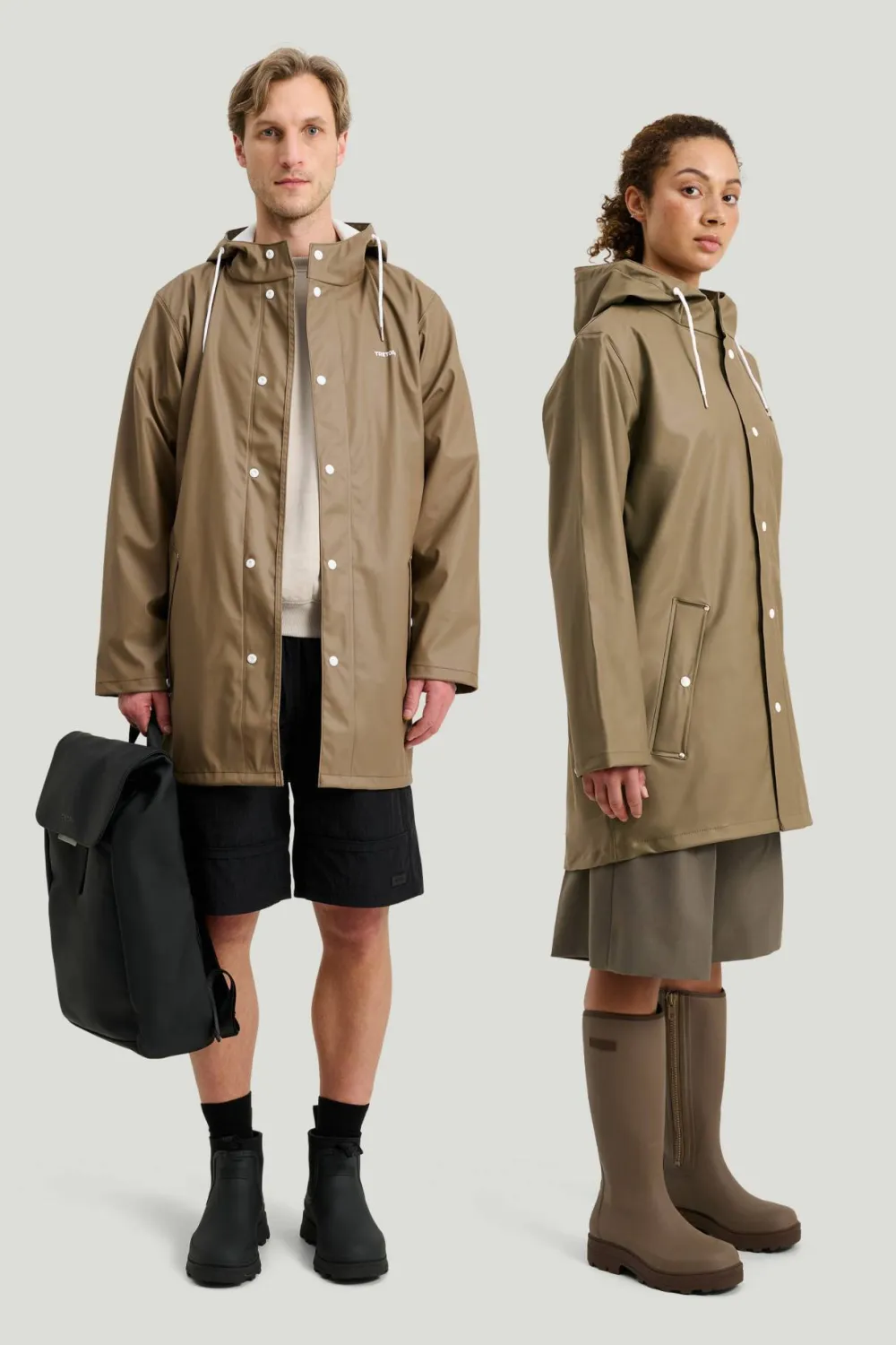 Best Tretorn Unisex Wings Rain Jacket Shitake