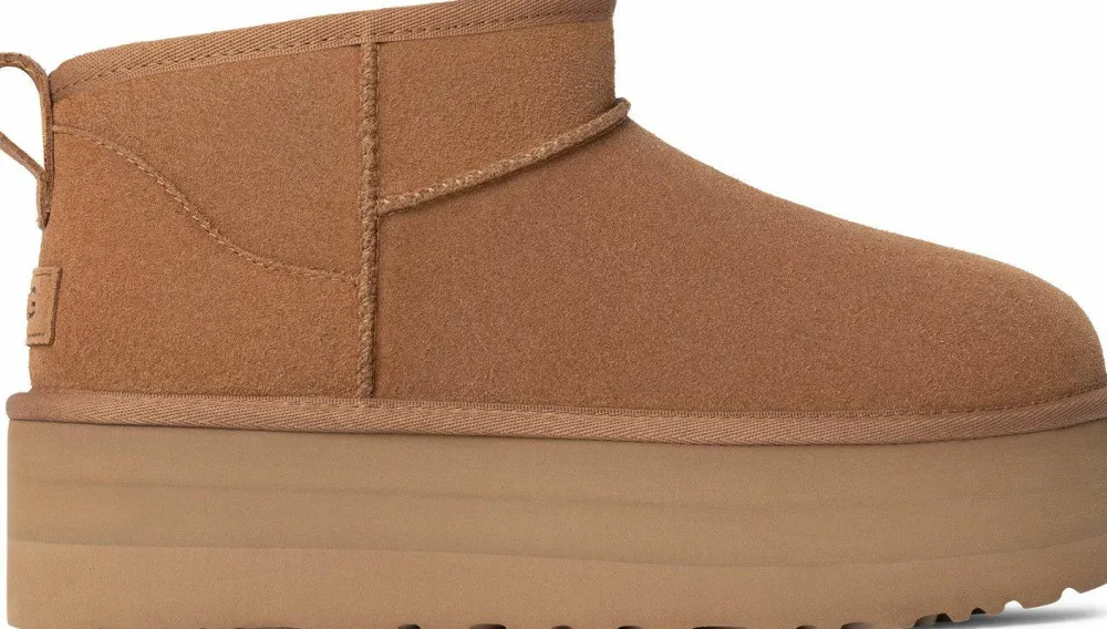 Clearance UGG Women's Classic Ultra Mini Platform Chestnut
