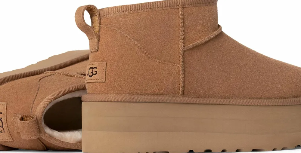 Clearance UGG Women's Classic Ultra Mini Platform Chestnut