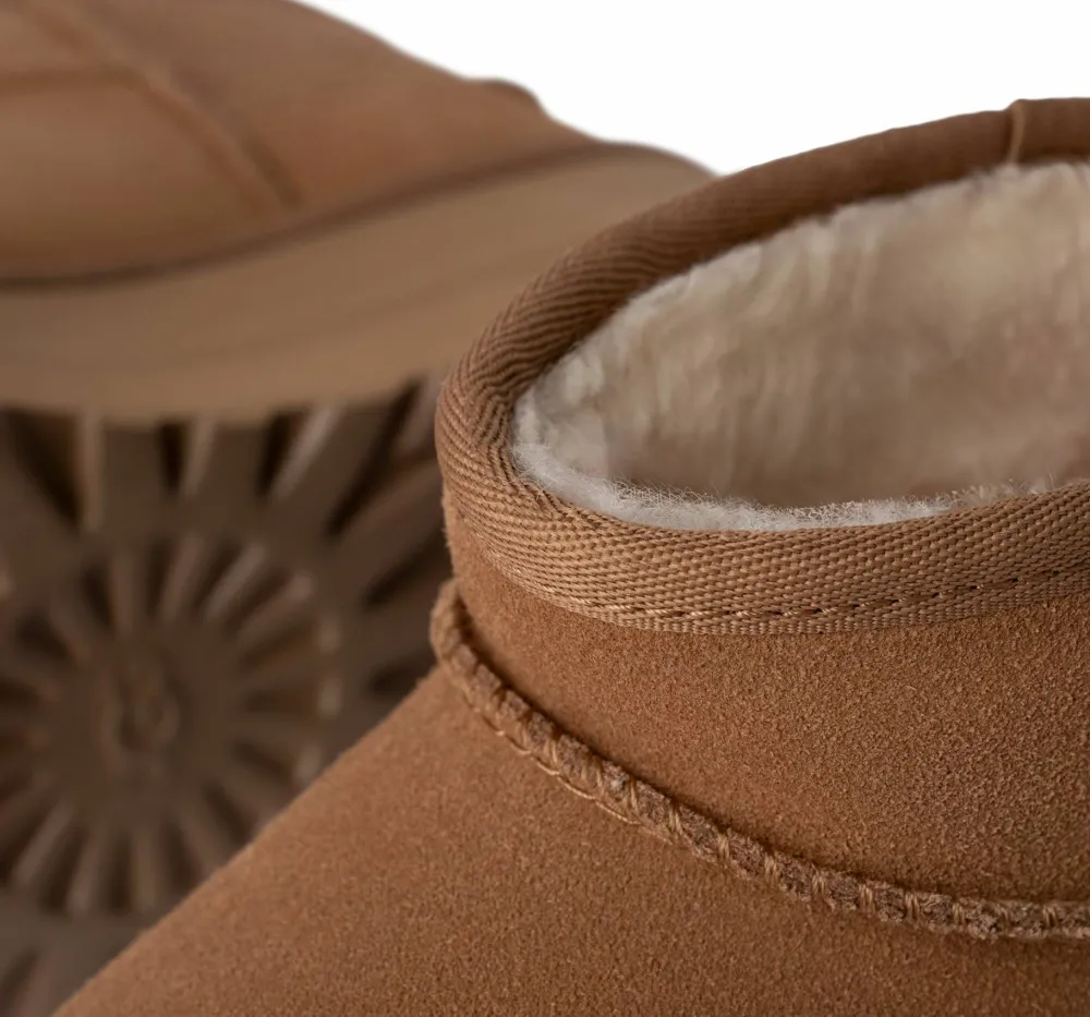 Clearance UGG Women's Classic Ultra Mini Platform Chestnut