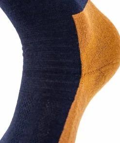 New Ulvang Hero Warm Crew Sock Navy Blue/ Cathay Spice / Provence Blue