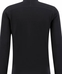 Outlet Ulvang Men's Comfort 200 Turtle Neck With Zip Black/Black