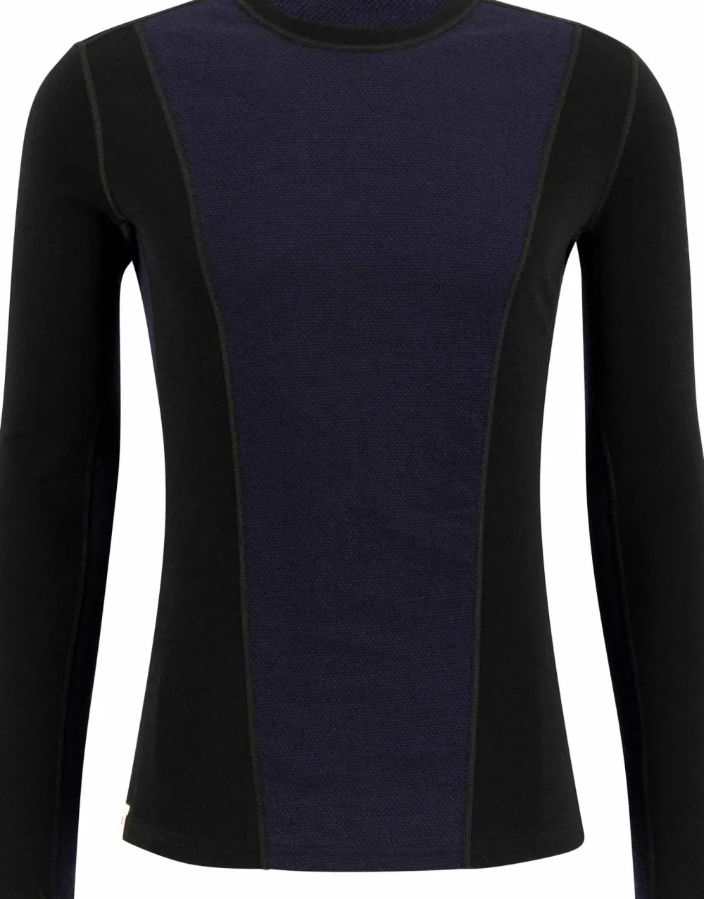 Best Ulvang Men's Peak Map Crew Baselayer Black/Navy Blue