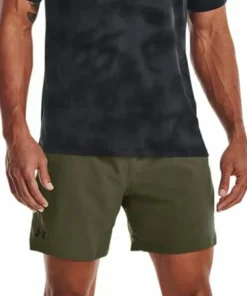 Outlet Under Armour Men's UA Vanish Woven 6in Shorts Mariane od green 3