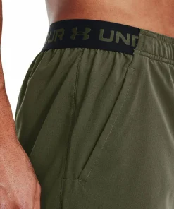 Outlet Under Armour Men's UA Vanish Woven 6in Shorts Mariane od green 3