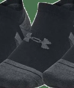 Outlet Under Armour Unisex UA Performance Tech 3pk No Show Socks Black