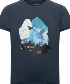 Hot Urberg Juniors' Printed Tree Tee Midnight Navy