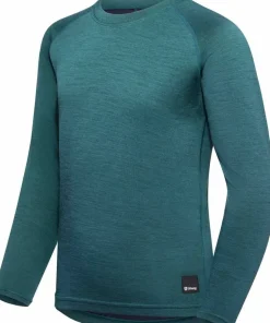 Clearance Urberg Juniors' Selje Merino-Bamboo Set Mediterranea/Blue Nights