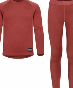 Best Urberg Juniors' Selje Merino-Bamboo Set Tandori Spice