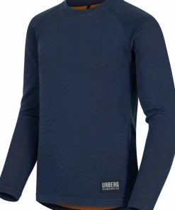 New Urberg Juniors' Selje Merino-Bamboo Set Dark Navy Black iris