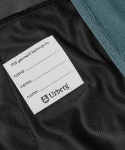 New Urberg Juniors' Vindeln Wind Fleece Jacket Silver Pine