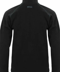 Urberg Kids' Tyldal Fleece Jacket Black Beauty/blue Horizon
