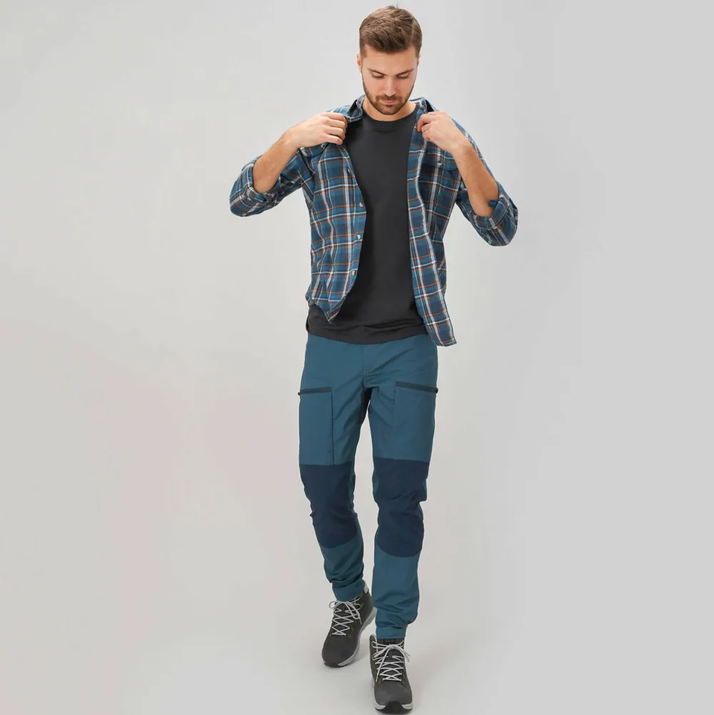 New Urberg Men's Hiking Stretch pants Mallard Blue