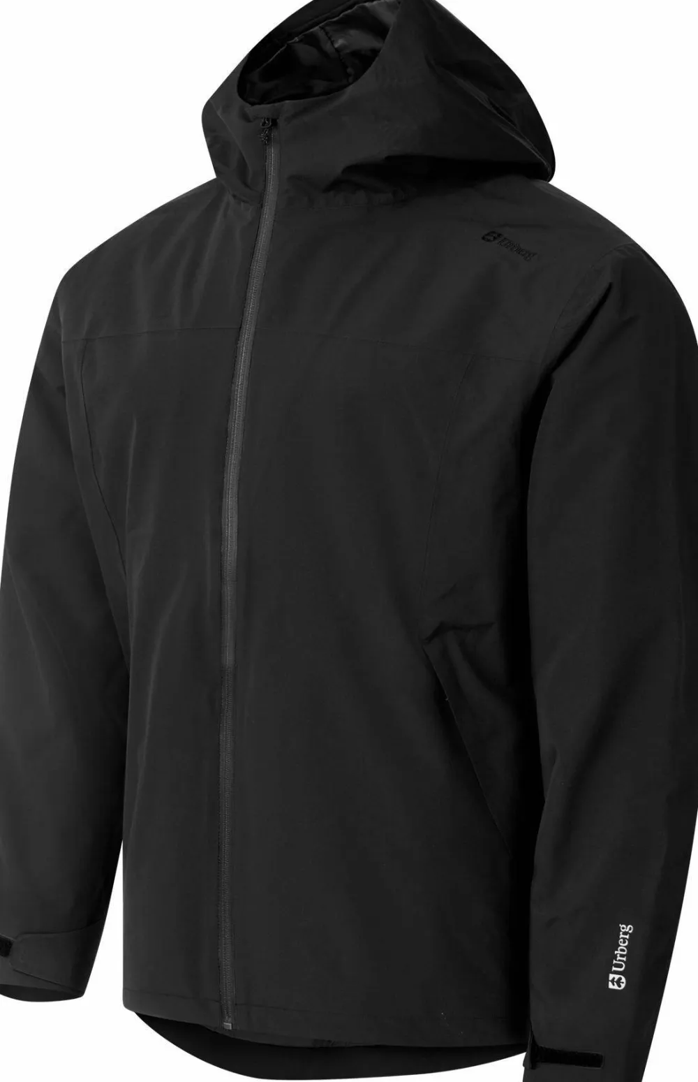 Urberg Men's 2l Everyday Rain Jacket Black Beauty
