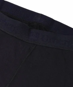 New Urberg Men's Solid Tree Base Layer Pants Black Beauty
