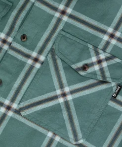 Urberg Men's Two Pocket Flanell Shirt Silver Pine/ Blue Nights