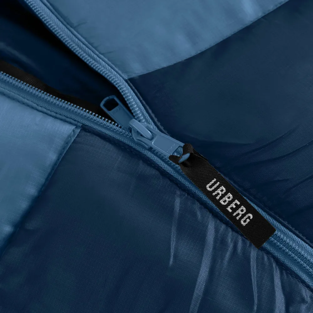 Best Urberg 3-season Sleeping Bag G5 Mallard Blue/Midnight Navy